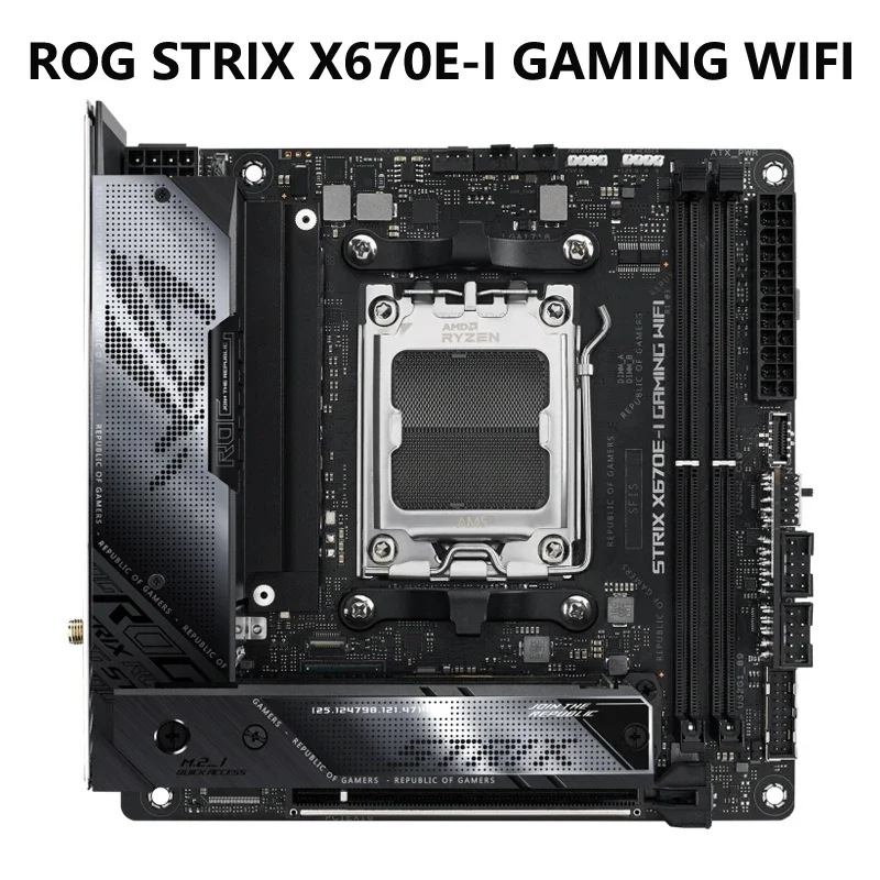 ASUS ROG STRIX X670E-I GAMING  - X670E Itx Motherboard ulasan dan harga