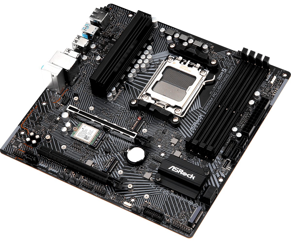 ASROCK B650M PG Lightning WiFi - X870E Atx Motherboard ulasan dan harga